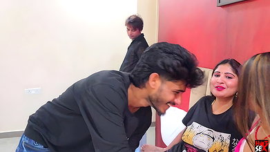 Indian asian Desi two Couple having Sex together Hardcore Fucking Foursome Video