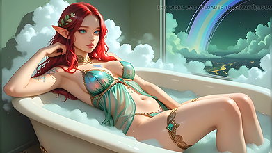 Lustrender Young Elf Woman Slideshow – Mythic Surreal Fantasy Art