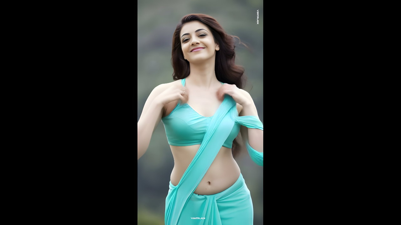MILKY KAJAL MILF STRIP NAKED AI EDIT VIDEO 2