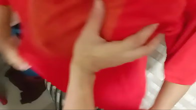 Indian Desi Stepsister-in-law, Cook Food Quickly, I Start Feeling Hungry, Have to Go on Low
