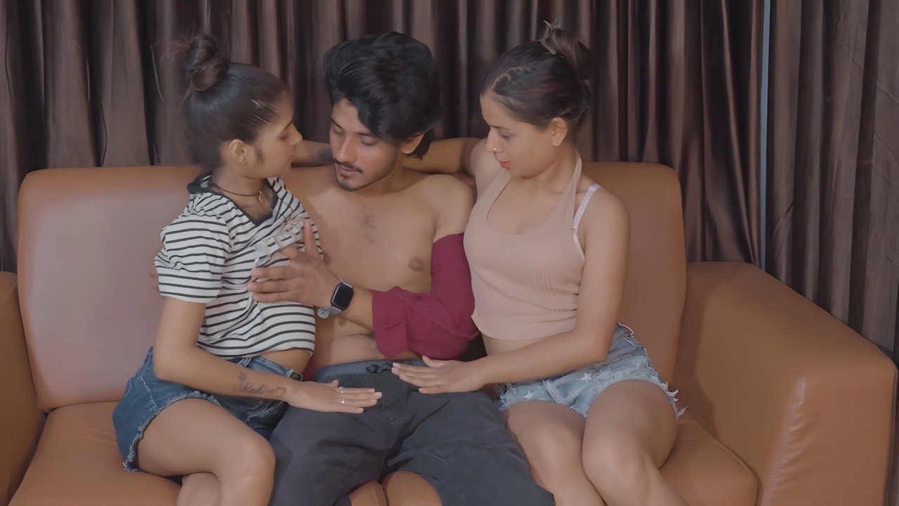 Osm Thresome Big Step Sister & Little Step Sister Playtime with Step-bro Big Cock – Hardcore Threeway