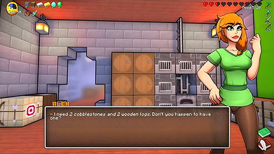 Alex Sucks Steve Through a Gloryhole! Sloppy Blowjob HornyCraft Minecraft Parody