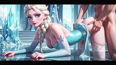 Elsa missed dick AI Genarated