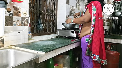 I Left Payal Bhabhi in the Kitchen and Took Her off