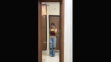 Beautiful Cute Sexy Indian Girl Showing Teasing Updates 2 23