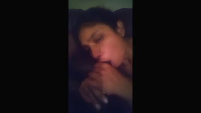 Horny NRI Girl Sloppy BBC Blowjob