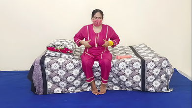 Beautiful Indian Desi Bhabhi with Huge Boobs Dildo Riding