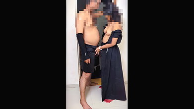 Indian Desi Stepsister Caught Fucking with Her Stepbrother in Standing Position