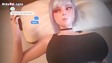 Sex with Short Haired Big Boobs