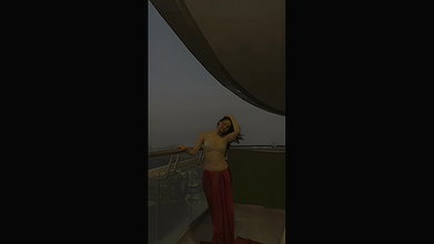 ANAYA RAWAT STUNNING BEAUTY IN BRA BLOUSE AND SAREE TEASE 22
