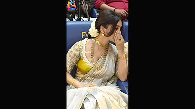 NABHA NATESH HOTTIE DESIRED WIFE MATERIAL BACKLESS AND DEEP CLEAVAGE TEASE IN SAREE 26