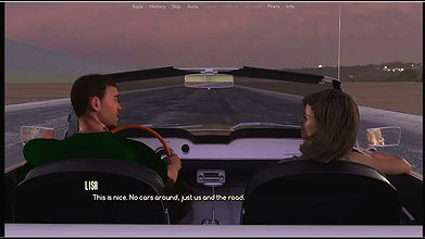 A life worth Living Cuckold wife fucks with trucker on road