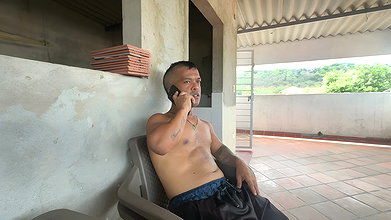 Horny Little Dwarf Is Sad Because His Girlfriend Left Him, so He Calls His Sexy Neighbor to Comfort Him by Letting Him Fuck