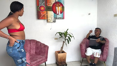 Little Stranger Pretends to Be a Psychologist so He Can Fuck Me Hard and Cum Inside My Tight Pussy.