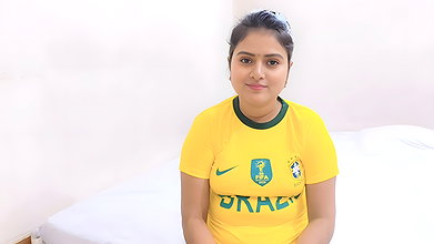 Step brother fucking his beautiful step sister while betting on a football game.(Full Bangla Audio)