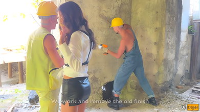 6Katty West Group Of Guys Fuck Real Estate Agent In Abandoned House