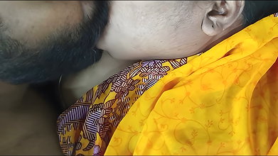 Hot Kiss with Hand Job