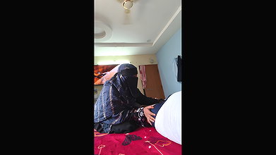 Indian muslim telugu girl with patien