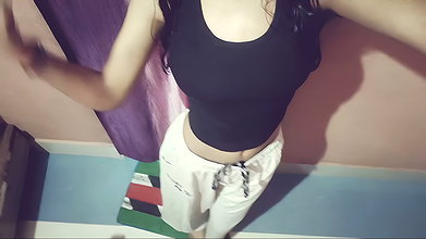 CUTE SEXY SLIM BIGASS GF SHOWING ASSHOLE PERFECT BOOBS & PUSSY FINGERING ~ 27 CLIPS 10