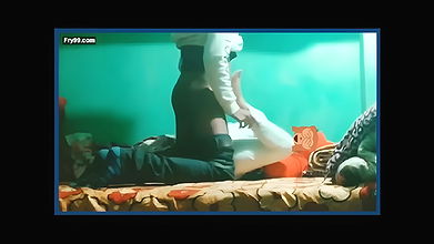 Desi Romantic and rough sex of Indian local Town couple at her friends home