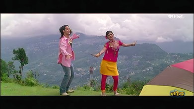 Nepali Cutie Uma Baby hot saree song – Wet navel caressed 2