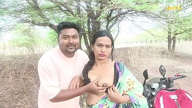 Kavita Bhabhi Fuck in jungle with Tatya in doggy style ass licking blowjob and dirty cum in mouth