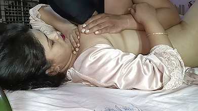 Stepsis Says, You can cum on my tits now, but later I want you to cum in me! Hindi