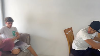 I take advantage of my stepfather being distracted to fuck my little stepsister