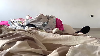Horny Stepmom Riding on My Cock