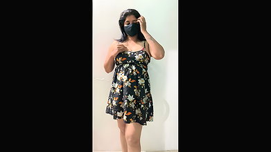 Hot desi chubby milf undressing big boobs