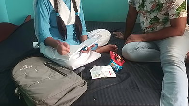 Beautiful Students Tution Hot Video