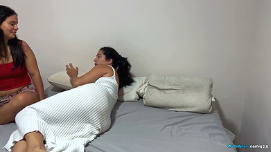 My Big Stepbrother Fuck Me on My Personal Room I Am Really Happy Cum Short