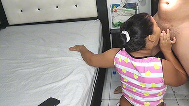 My Little Stepnephew Makes Me Suck When My Husband Is Not There