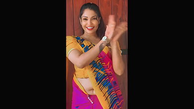 lankan lady sexy very big tesla navel in pink saree2