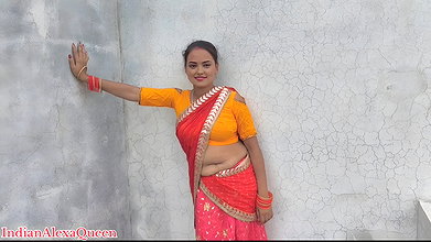 Desi village beautiful Bhabhi first time Anal Sex by Brother-in-law outdoor sex enjoy in Hindi Dirty talk IndianAlexaQueen