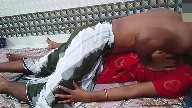 Sudipta Bhabi Pink Bra Doggy Style & Missionary Hard Sex