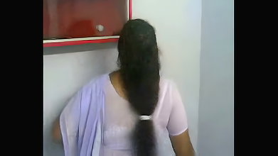 Mallu chechi nalla sapura (2)