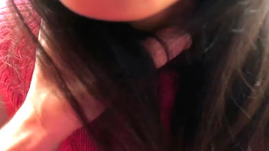 Hot babe schoolgirl stepsister fucks her stepbrothers hard dick and drink his cum after school class with a hot blowjob