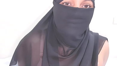 Hijabi beautiful girlfriend fucking enjoy time video