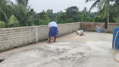 Beautiful Indian Village Aunty Hot Romance Big Boobs Press and Pussy Fucking on the Roof Over