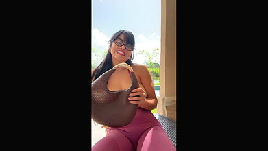 Indian sex video: Sexy girl huge milky boobs open show 1