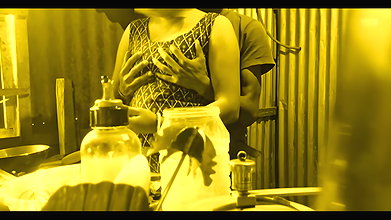 Young devar insist Hot newly married Bhabi in kitchen