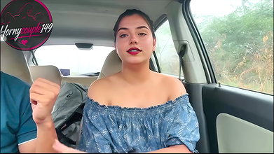 Indian Beautiful Stepsister Taken Outdoors and Fucked Hard When She Was Alone in the Car