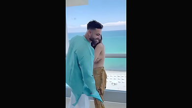 Hot couple fucking in hotel