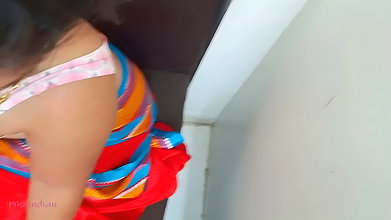 Hot Indian Sexy Teen Bhabhi Look Saree Blause Hot Seduce