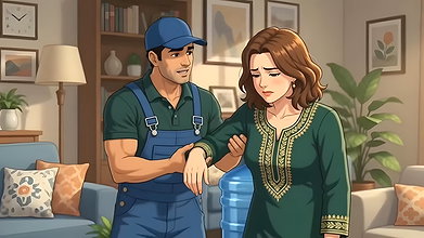 Pani Wale Ne Madam Ki Kamar Dabate Dabate Chut Bhar Di – Full Hardcore