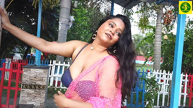 Hot Booby Srestha Huge Cleavage Show Sensual Photoshoot 1