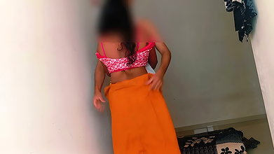 Horny Desi Village Stepmother.