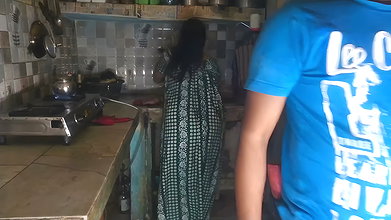 Desi bhabhi big boobs cleavage tease in kitchen hot indian village girls exposed