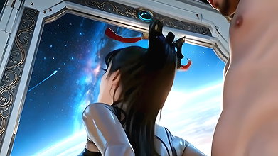 A Married Fan-a Total Slut-came to Have Wild Sex with Me on My Private Jet. Waifu Hentai Animation
